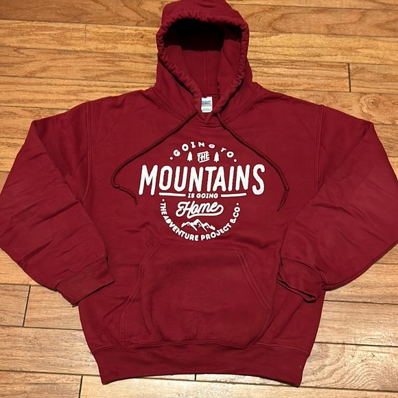 Tops - Red hoodie adult small